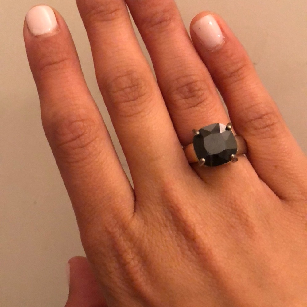 Black Stone Ring